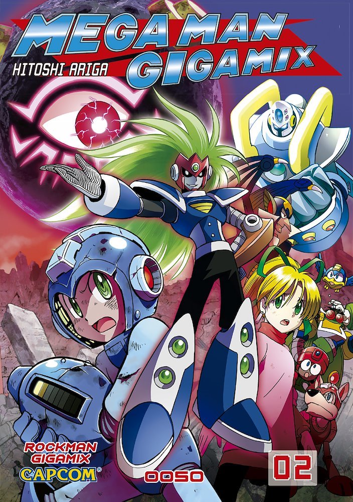 PACK MEGA MAN GIGAMIX #01 al 03