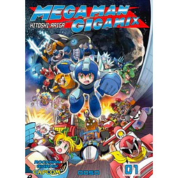 PACK MEGA MAN GIGAMIX #01 al 03
