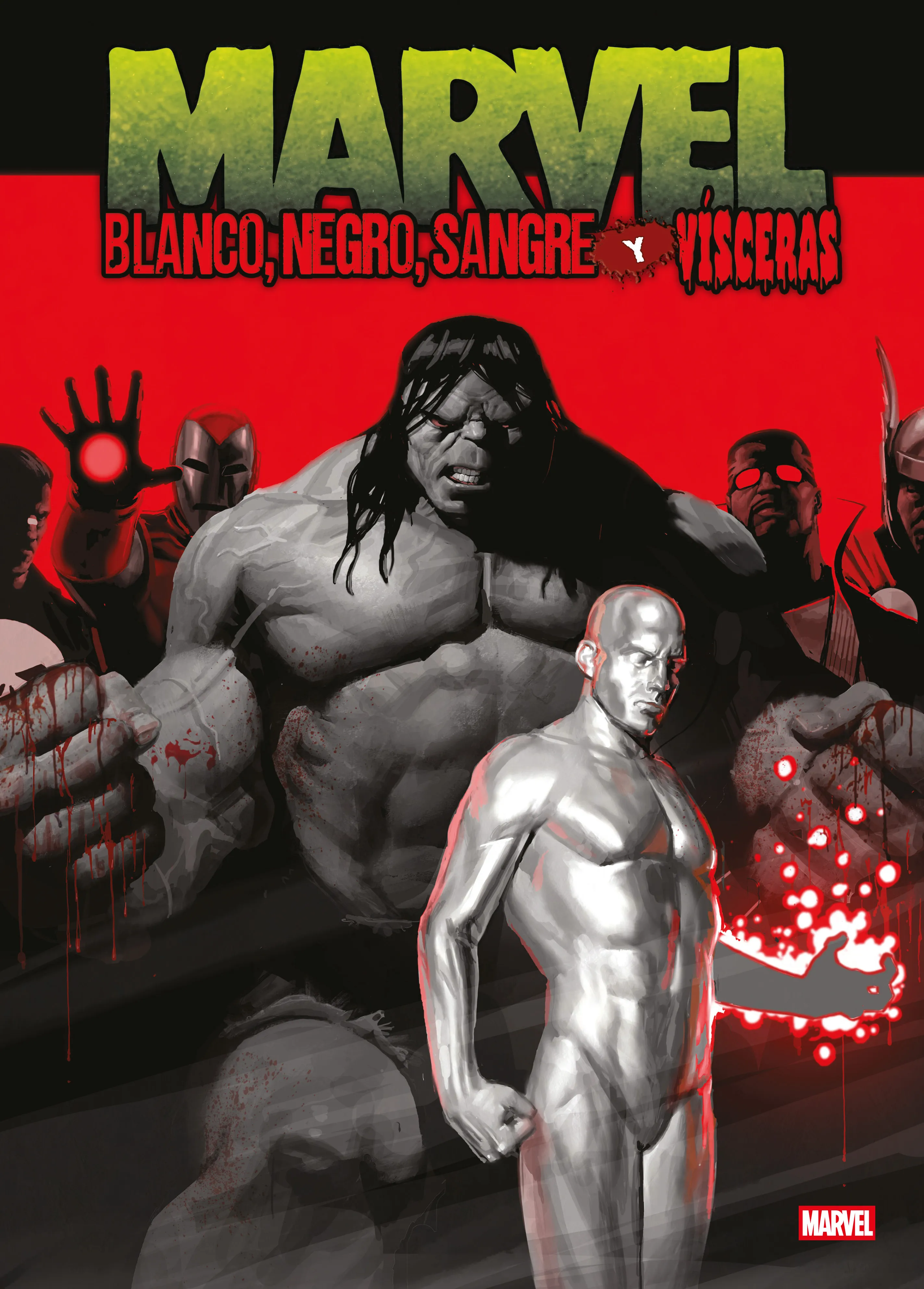 Marvel Treasury Edition. Marvel: Blanco, negro y vísceras
