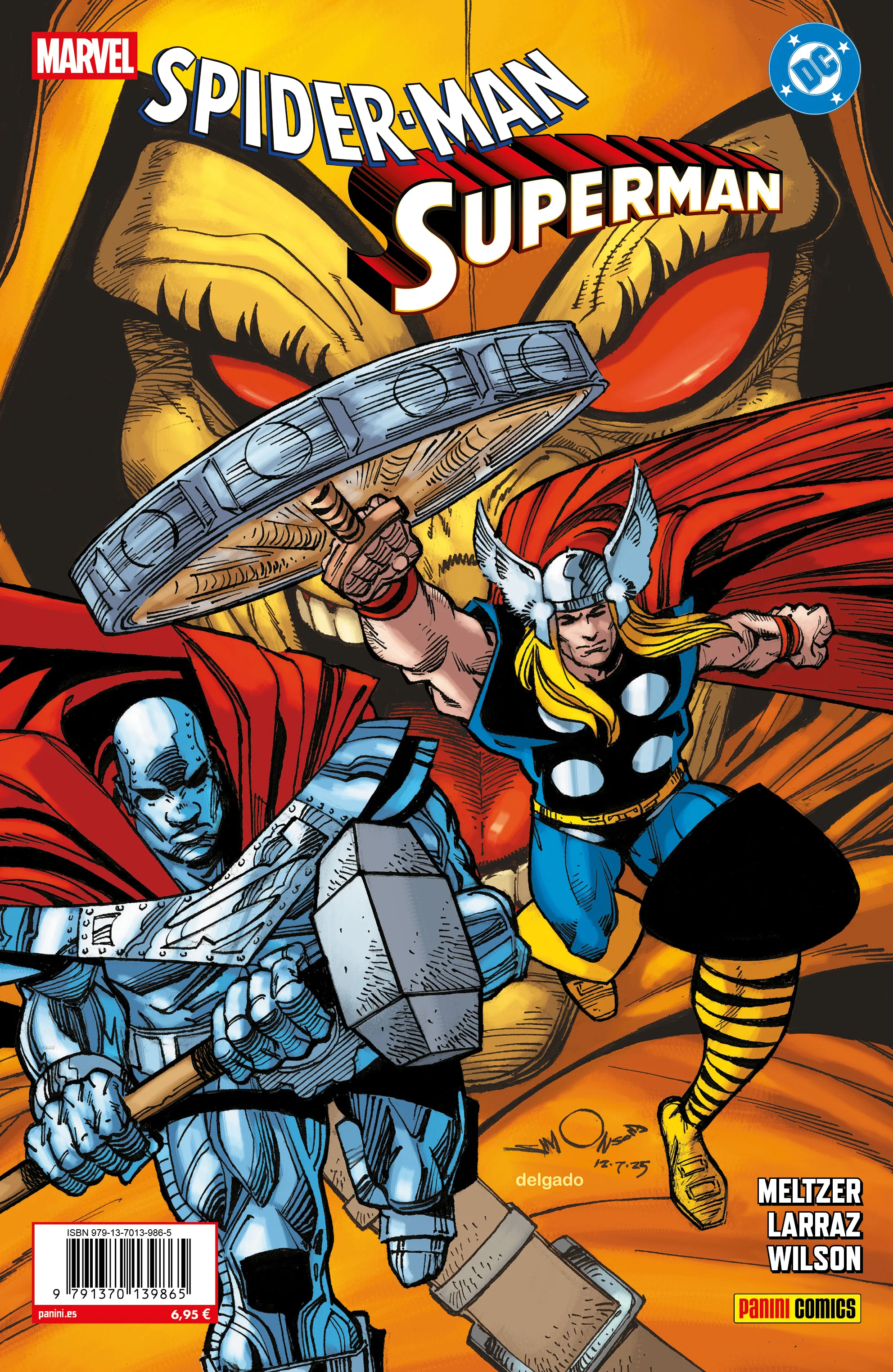 Spiderman / Superman #1 (Portada Walt Simonson)