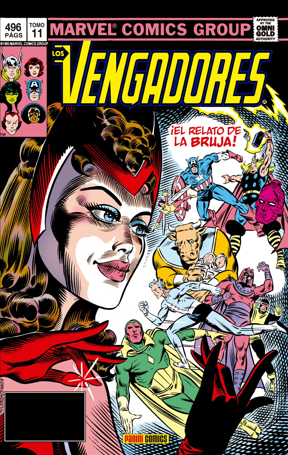 Marvel Gold. Los Vengadores #11: El relato de la Bruja 
