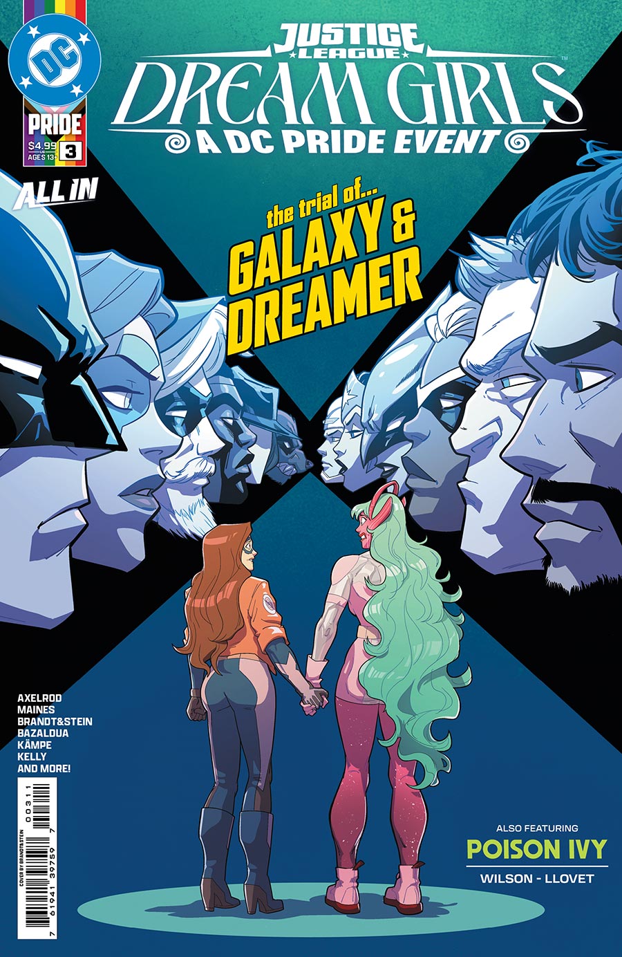 Pack Justice League Dream Girls A DC Pride Event #1 al 4 USA