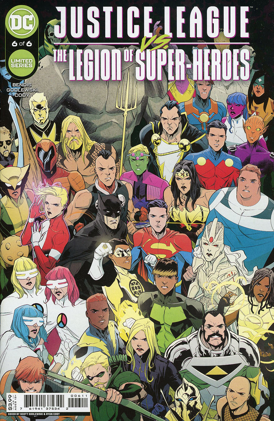 Pack Justice League vs The Legion Of Super-Heroes #01 al 06 USA
