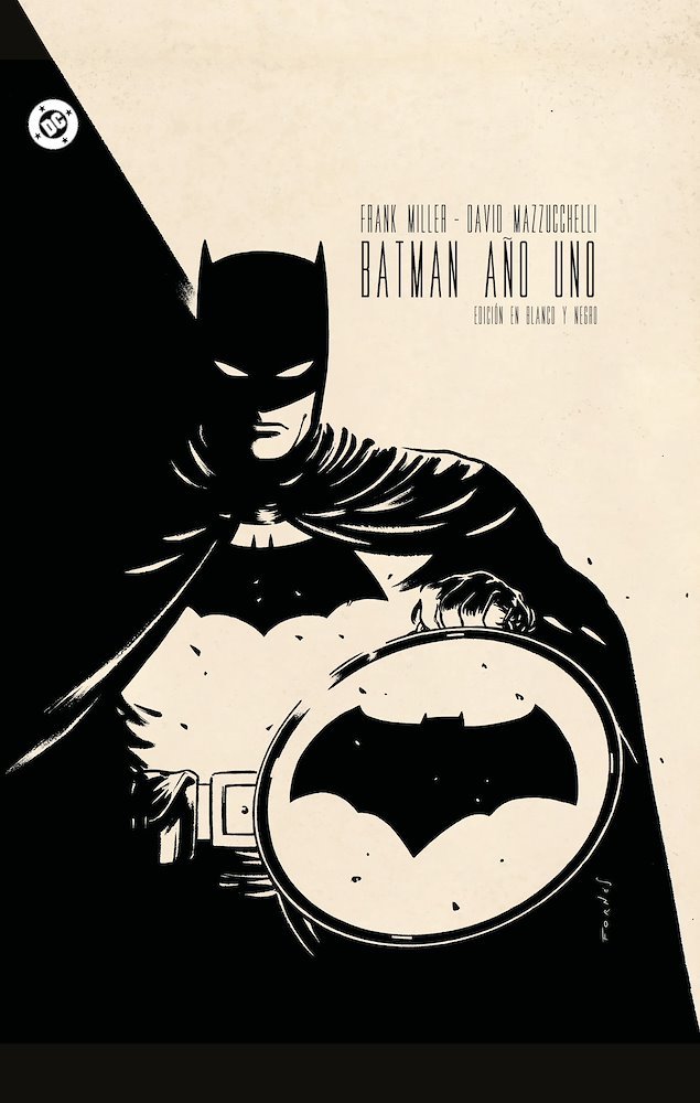 100% DC HC. Batman: Año Uno (Edición en Blanco y Negro)