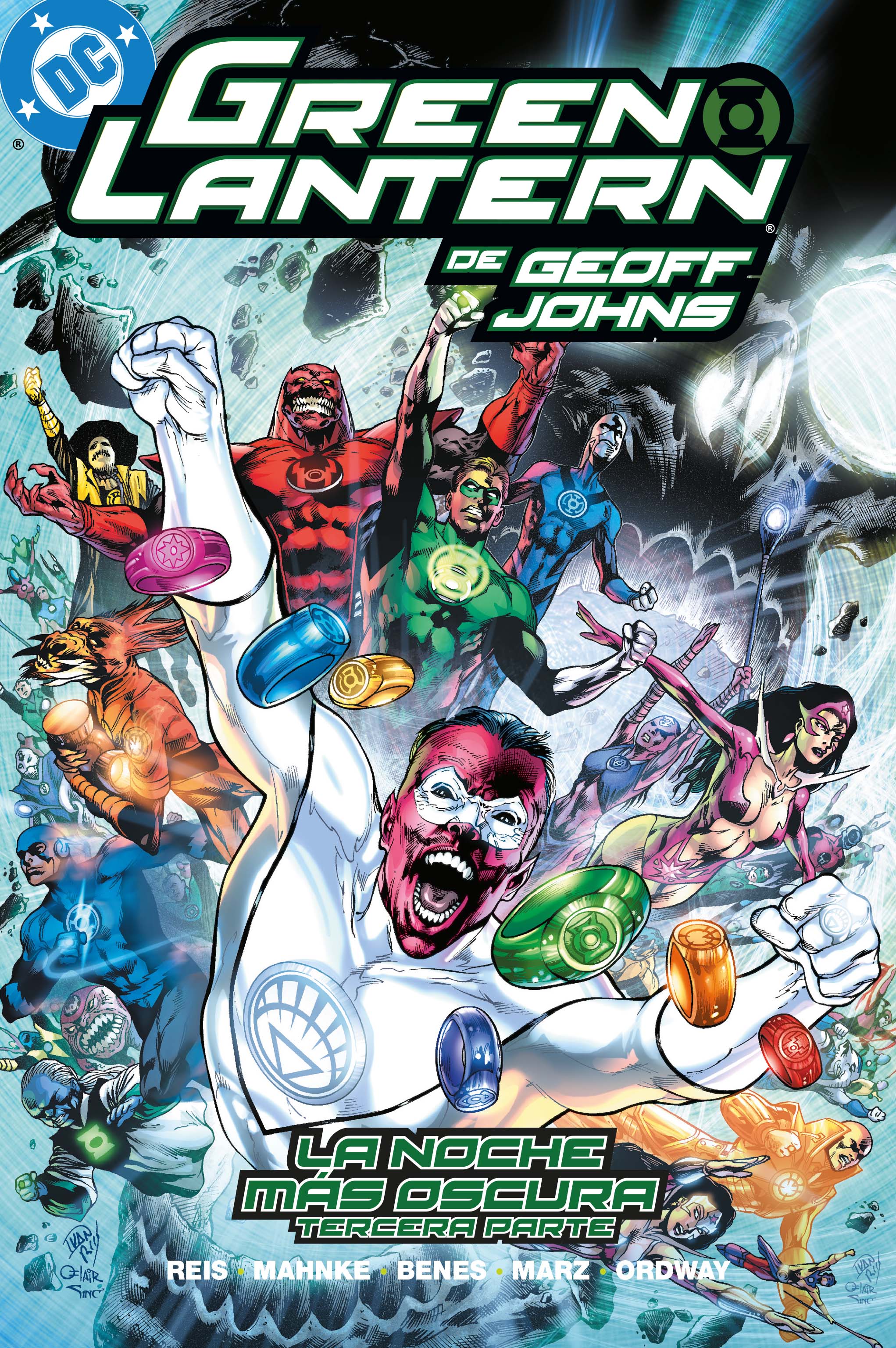 Biblioteca Green Lantern de Geoff Johns #13: La noche más oscura, tercera parte.