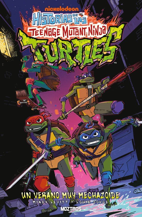 HISTORIAS DE LAS TEENAGE MUTANT NINJA TURTLES, UN VERANO MUY MECHAZOIDE