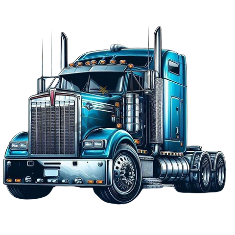 KENWORTH AZUL