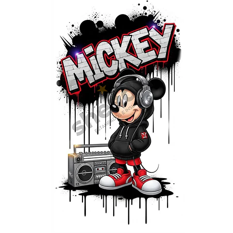 MICKEY ESTILO URBANO