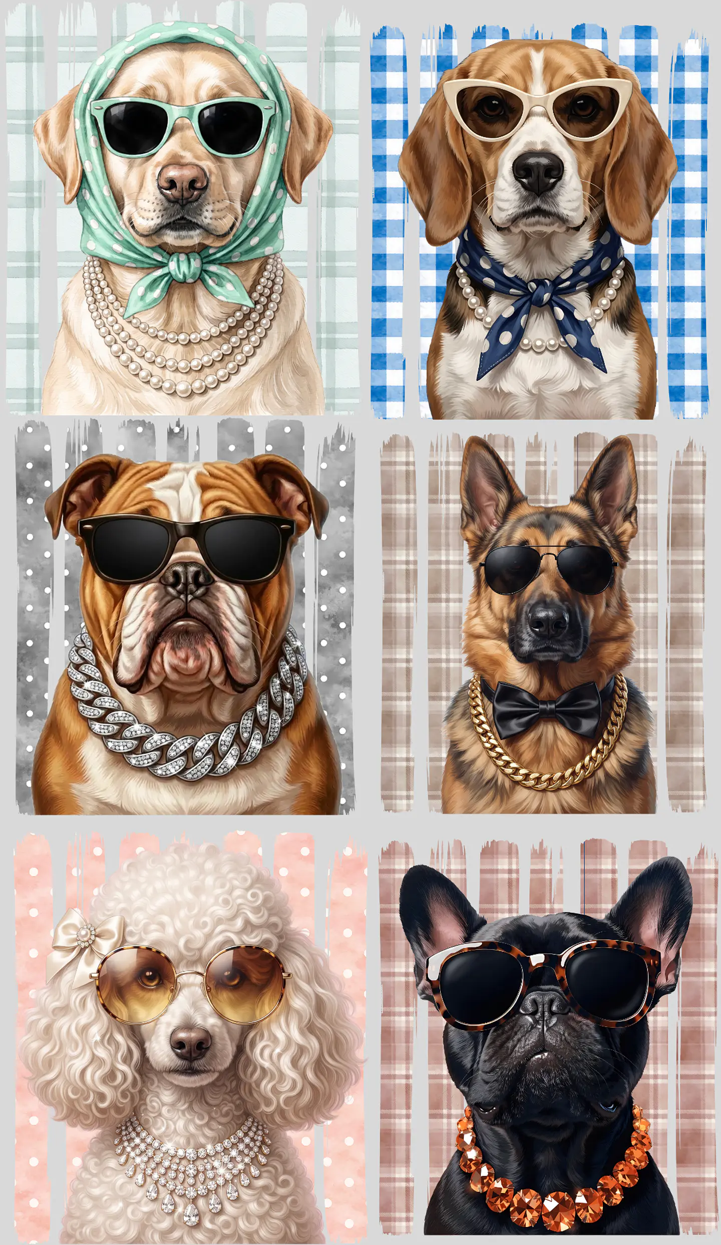 LIENZO MASCOTAS FASHION 1