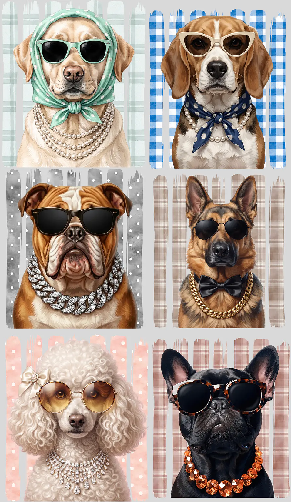 LIENZO MASCOTAS FASHION 1