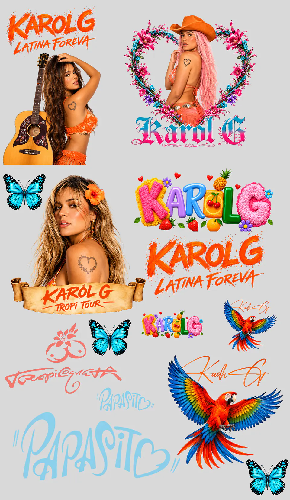 LIENZO KAROL G TROPICOQUETA 1