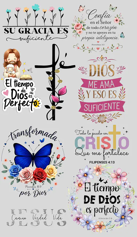 Lienzo Cristiano - Dios