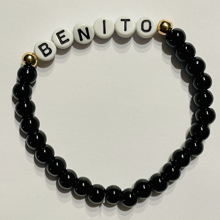 PULSERA BENITO NEGRA 1