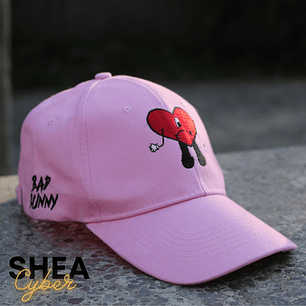 Jockey Rosa Bad Bunny Bordado Corazon (Envío rápido)