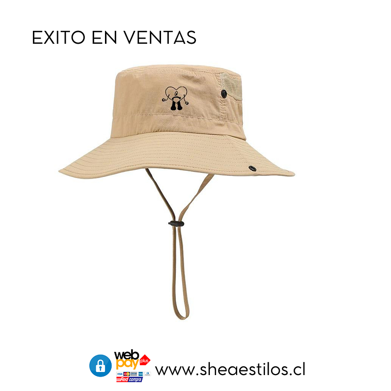 Sombrero Bad Bunny Corazon Bordado  1