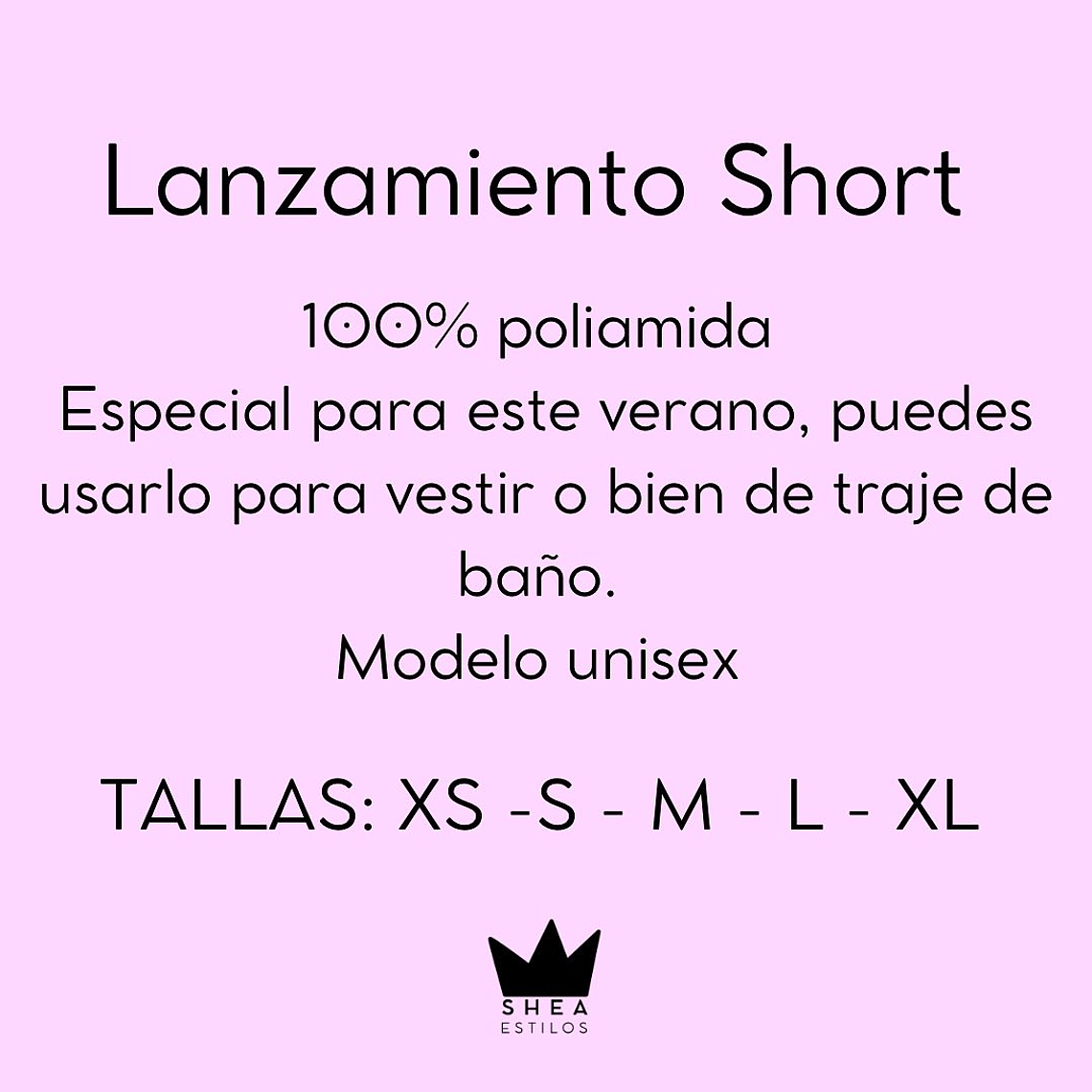 Short Rosa Un Verano Sin Ti  3