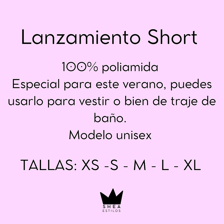 Short Rosa Un Verano Sin Ti  3