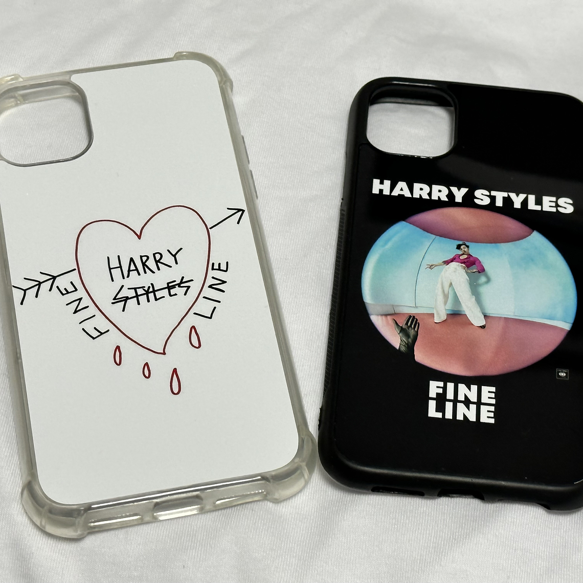 Carcasa Iphone Harry Styles Negra o Blanca  1