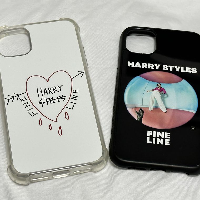 Carcasa Iphone Harry Styles Negra o Blanca  1