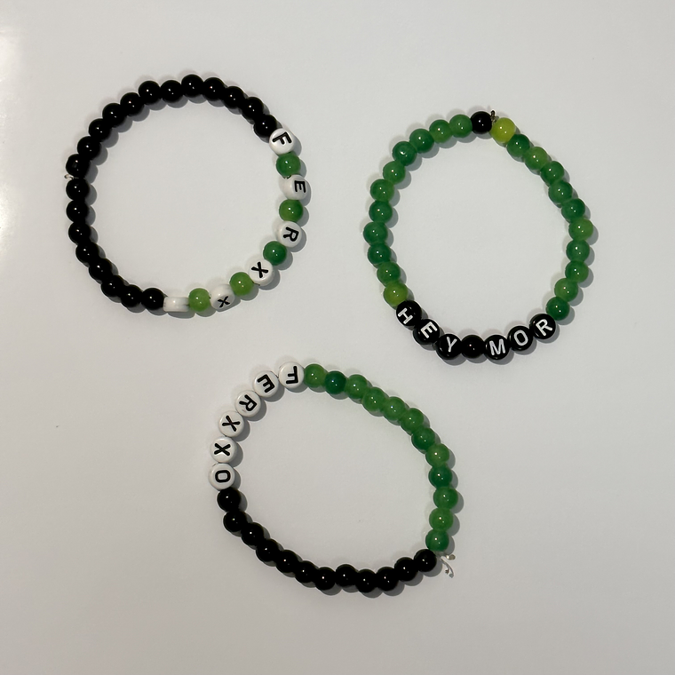 SET PULSERAS FEID 3 UNIDADES  1