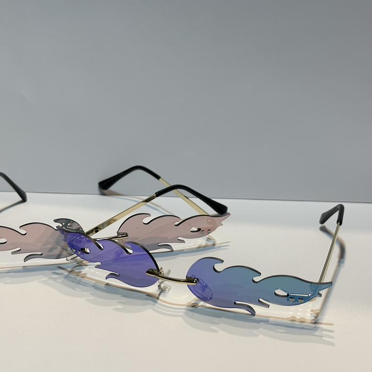 LENTES ESTILO LLAMA GRIS  2