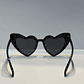 LENTES DE SOL CORAZON BLANCO O NEGRO  - Miniatura 4