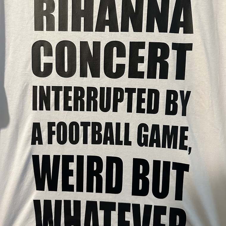 Polera Oversize Rihanna Blanca  2