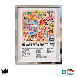 Poster Karol g MAÑANA SERA BONITO 