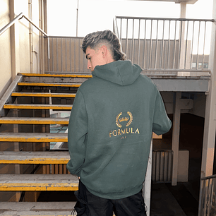 Poleron Bordado VERDE ROMEO SANTOS 