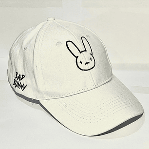 Jockey Blanco Bad Bunny Bordado