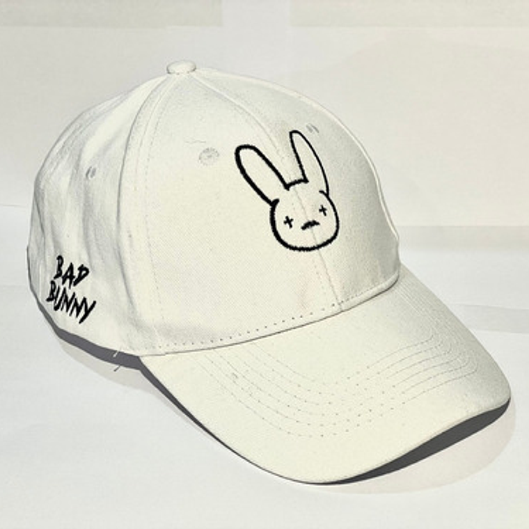 Jockey Blanco Bad Bunny Bordado 1