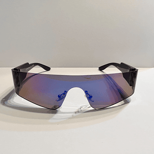 Lentes Tornasol Negro estilo Rauw Alejandro