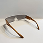 Lentes Tornasol Dorado  estilo Rauw Alejandro - Miniatura 3