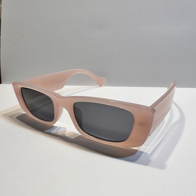 Lente Rosa cristal negro  1