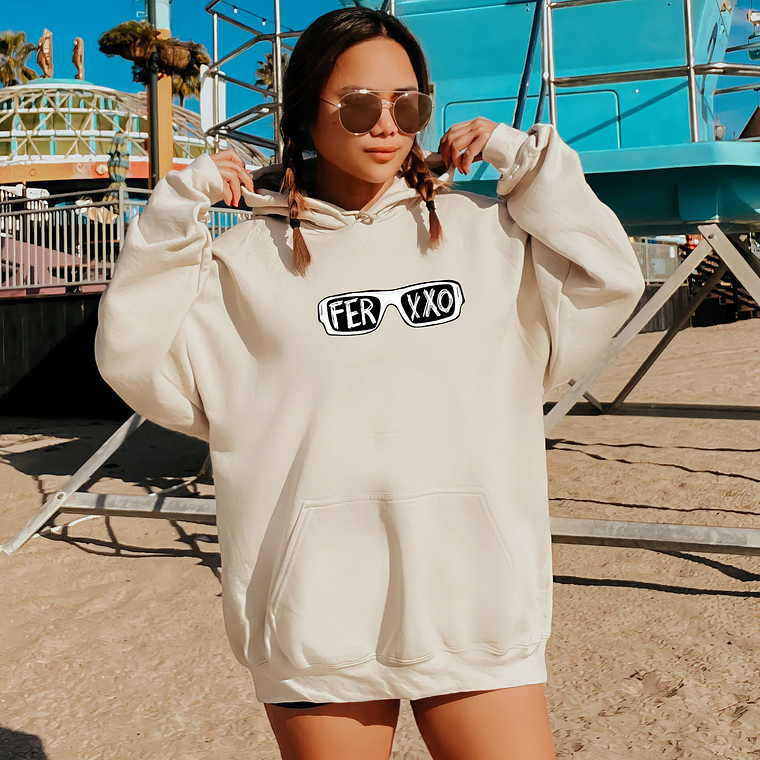 Poleron Beige Ferxxo y Mor 2