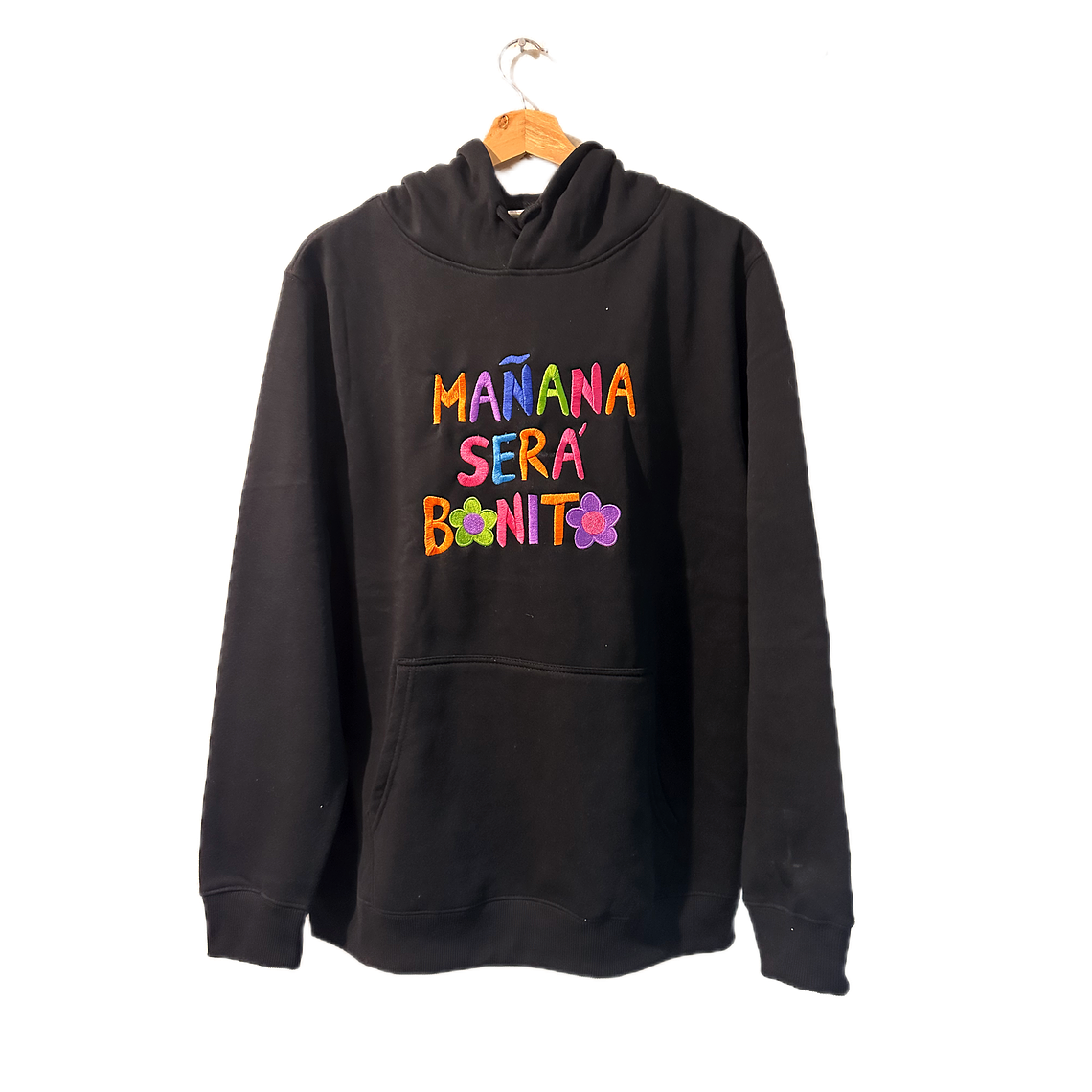 HOODIE MAÑANA SERÁ BONITO KAROL G BORDADO  1