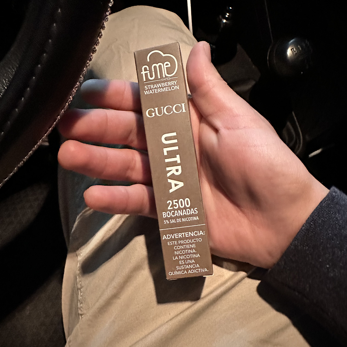 Vaper Fume Ultra Modelo Gucci  2