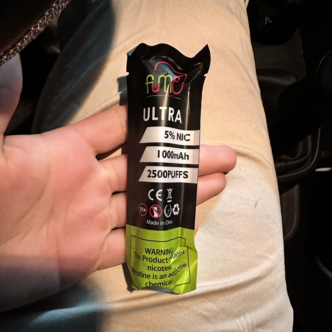 Vaper Fume Ultra Modelo Gucci  3