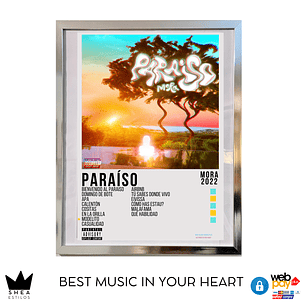 Poster Cuadro Paraíso - Mora 40x50cm 