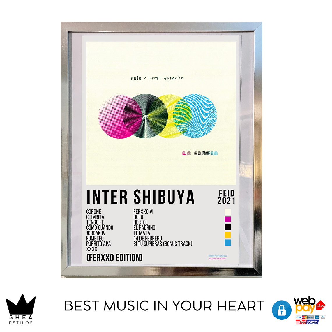 Poster Cuadro Inter Shibuta - FEID 40x50cm  1