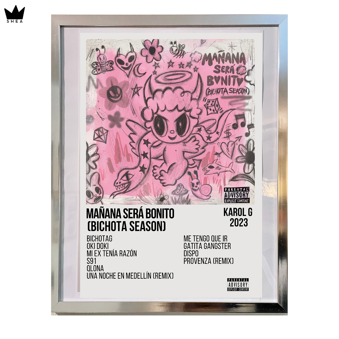 Cuadro Karol G Mañana Será Bonito (Bichota Season) Poster  1