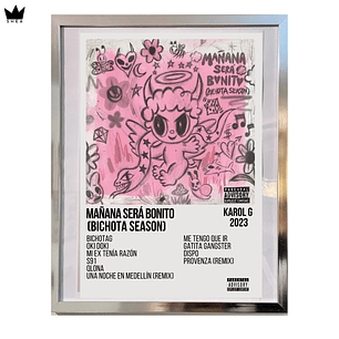 Cuadro Karol G Mañana Será Bonito (Bichota Season) Poster 