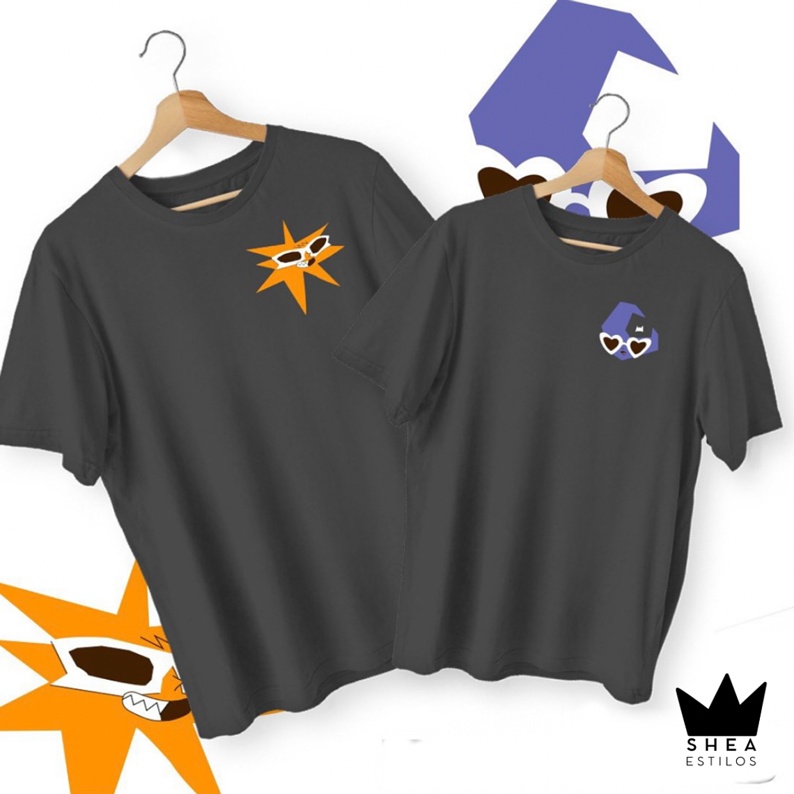 Polera Mora Estrella ⭐️ últimas unidades   1