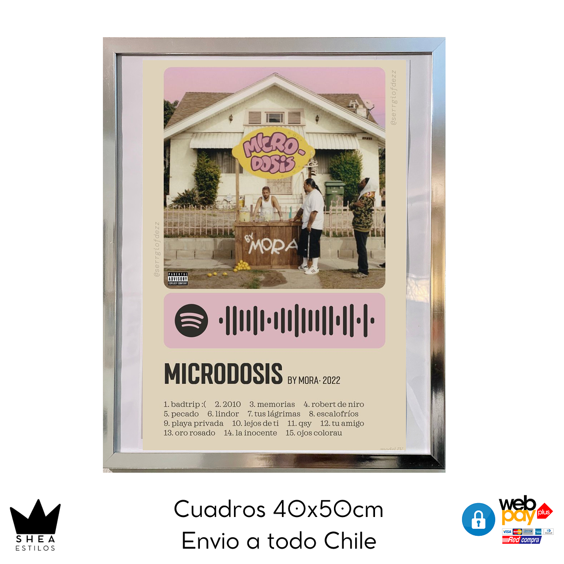 Póster Cuadro Memorias - Mora 1