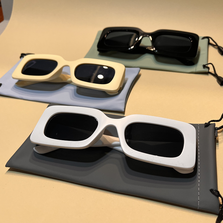 Lentes Rectangulares Colores 1