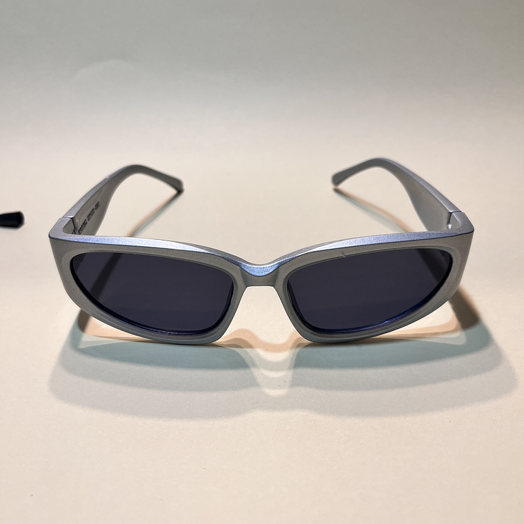 Lentes Party Gris Cristal Negros 1