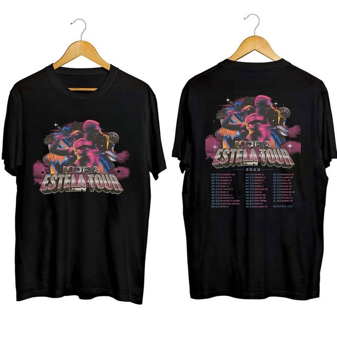 Polera Estela Tour Mora Oversize 1