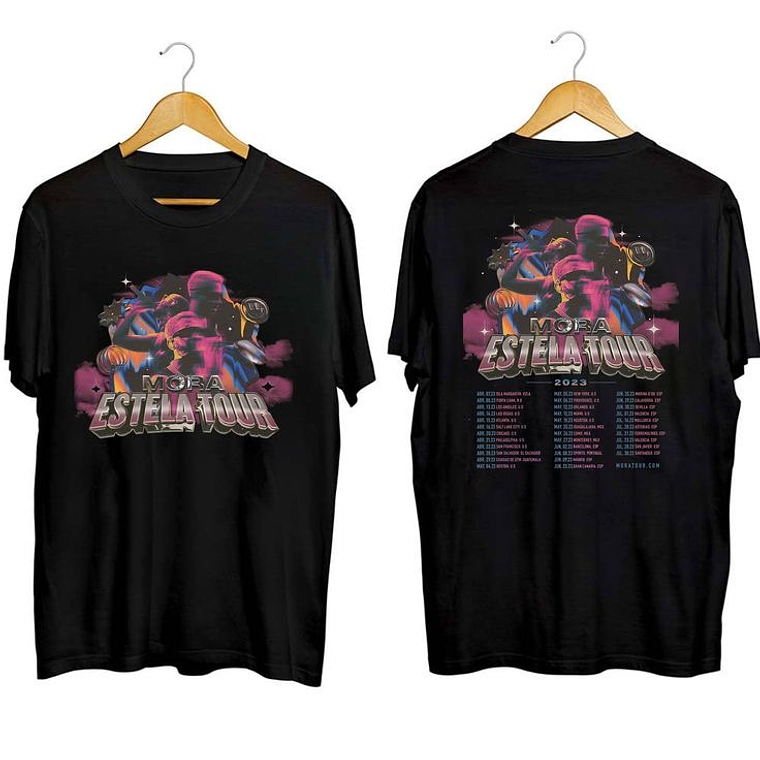 Polera Estela Tour Mora Oversize 1