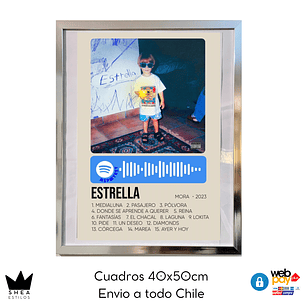 Póster Cuadro Estrella - Mora 