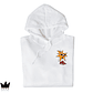 Hoodie Blanco Estampado Album Mora Estrella  - Miniatura 3